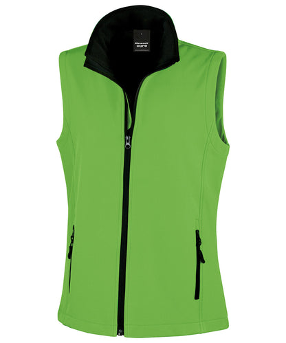 Result Core - Women's printable softshell bodywarmer - R232F
