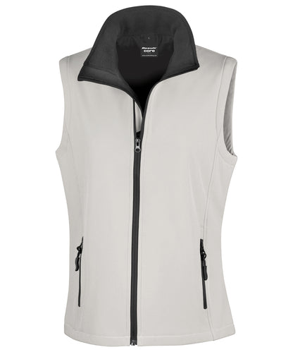 Result Core - Women's printable softshell bodywarmer - R232F