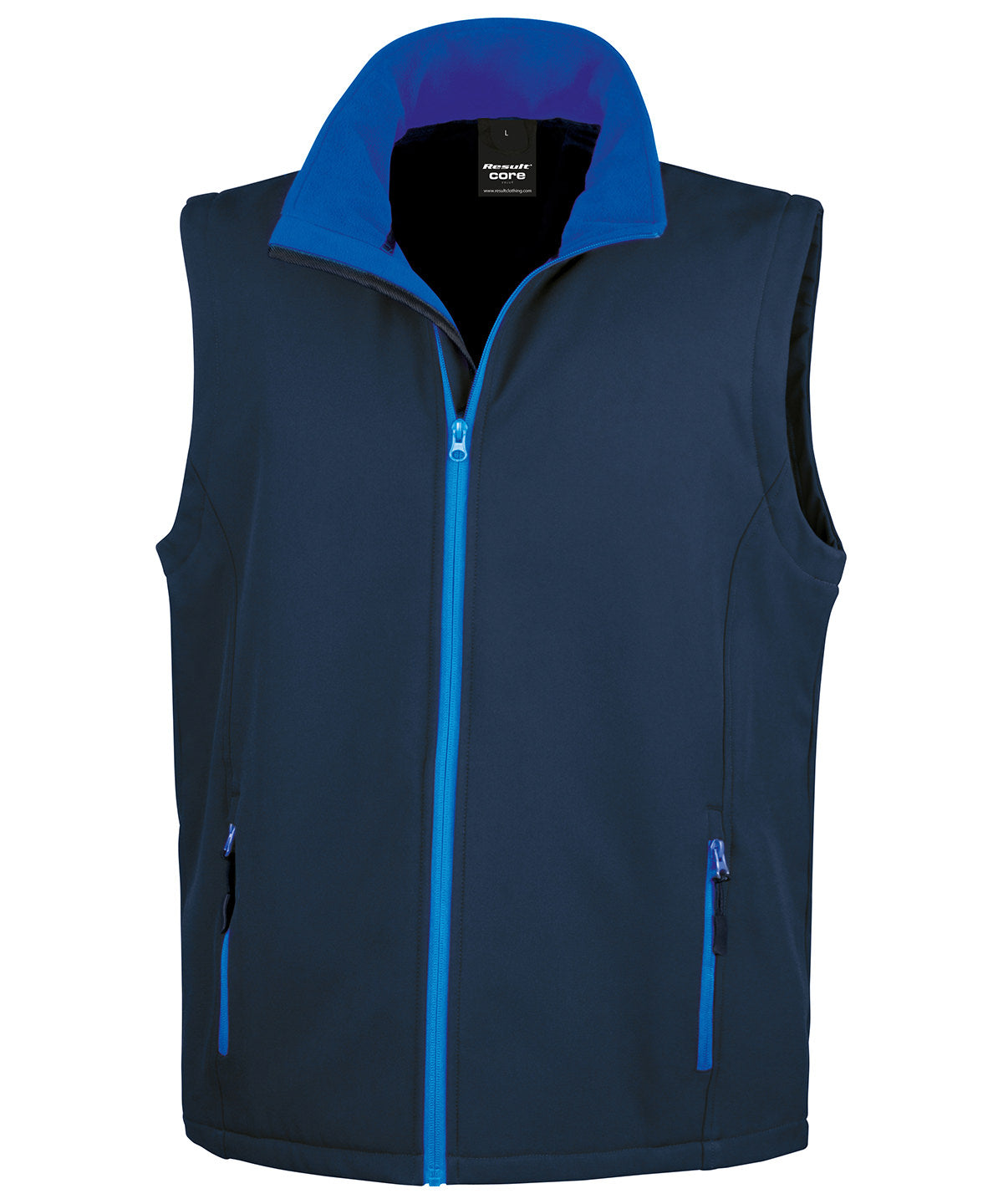 Result Core - Printable softshell bodywarmer - R232M