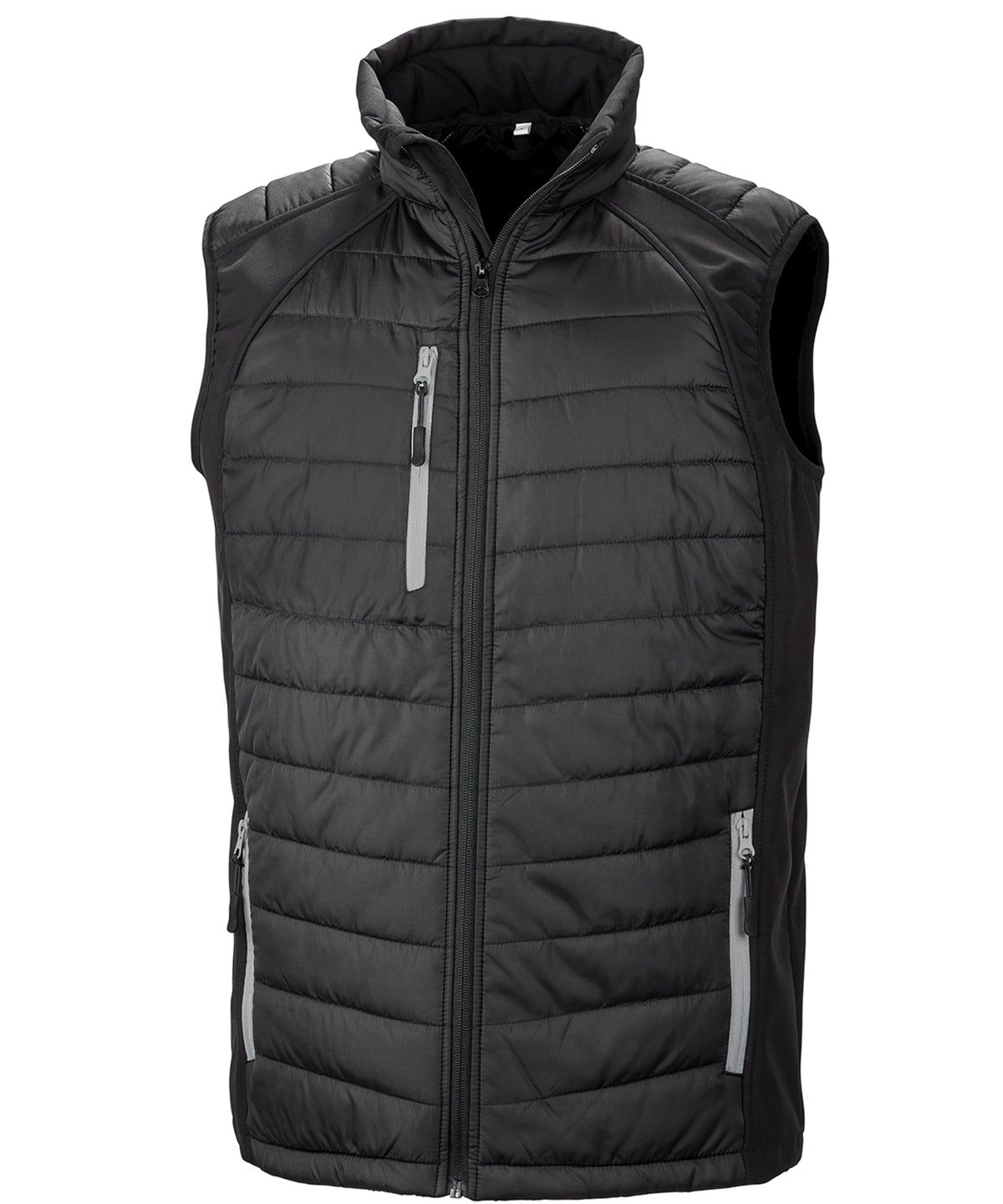 Result Genuine Recycled - compass padded softshell gilet - R238X