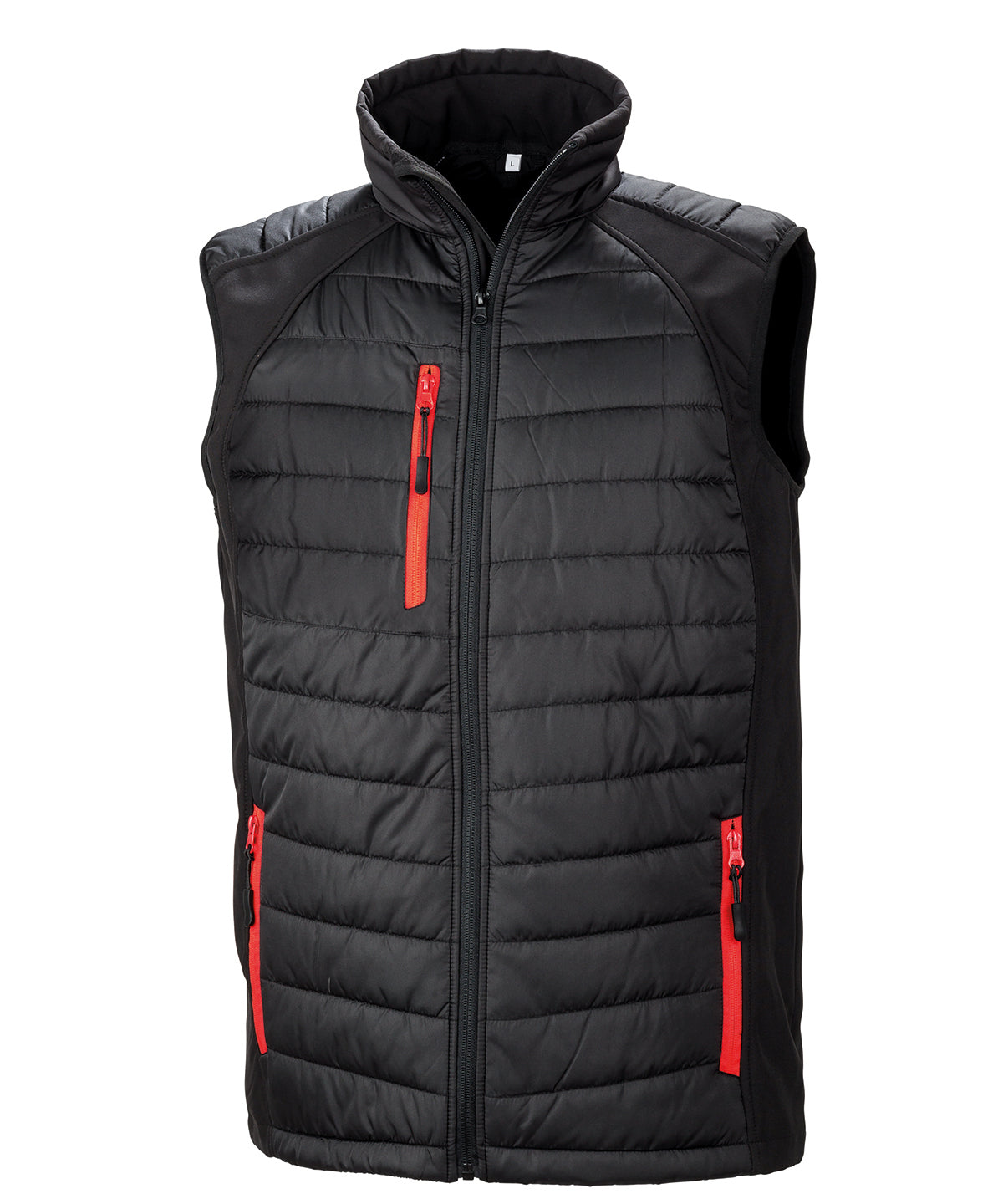 Result Genuine Recycled - compass padded softshell gilet - R238X