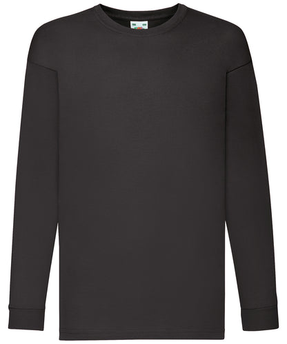 Fruit of the Loom - Kids long sleeve valueweight T - SS007