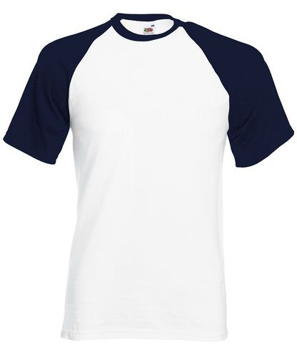 Fruit of the Loom - Short sleeve baseball T - SS026