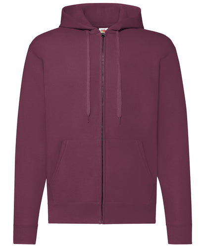 Fruit of the Loom - Classic 80/20 hooded sweatshirt jacket - SS222