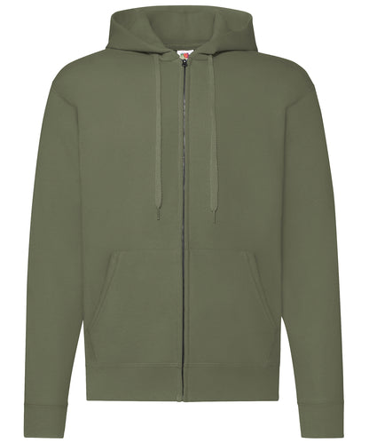 Fruit of the Loom - Classic 80/20 hooded sweatshirt jacket - SS222