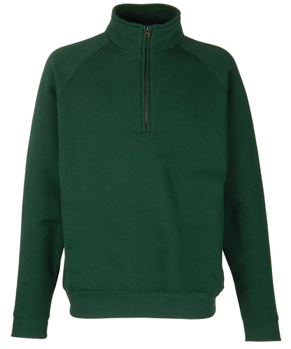 Fruit of the Loom - Classic 80/20 zip neck sweatshirt - SS230