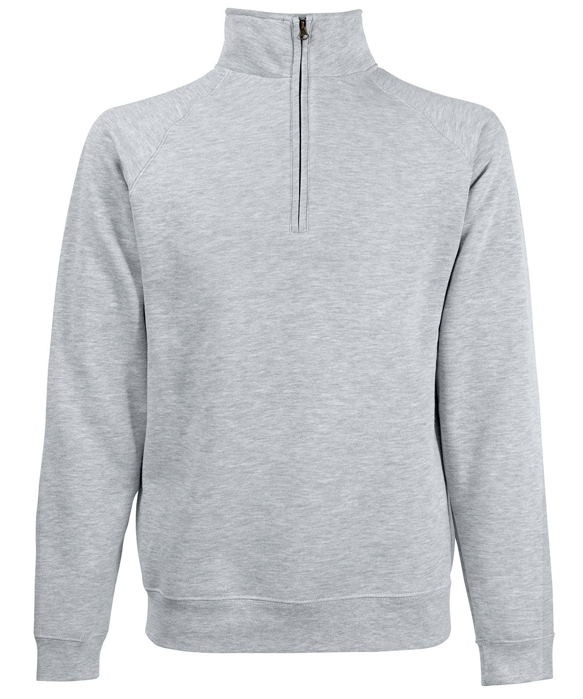 Fruit of the Loom - Classic 80/20 zip neck sweatshirt - SS230