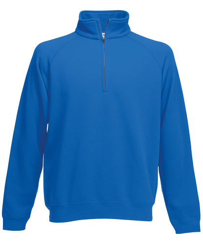Fruit of the Loom - Classic 80/20 zip neck sweatshirt - SS230