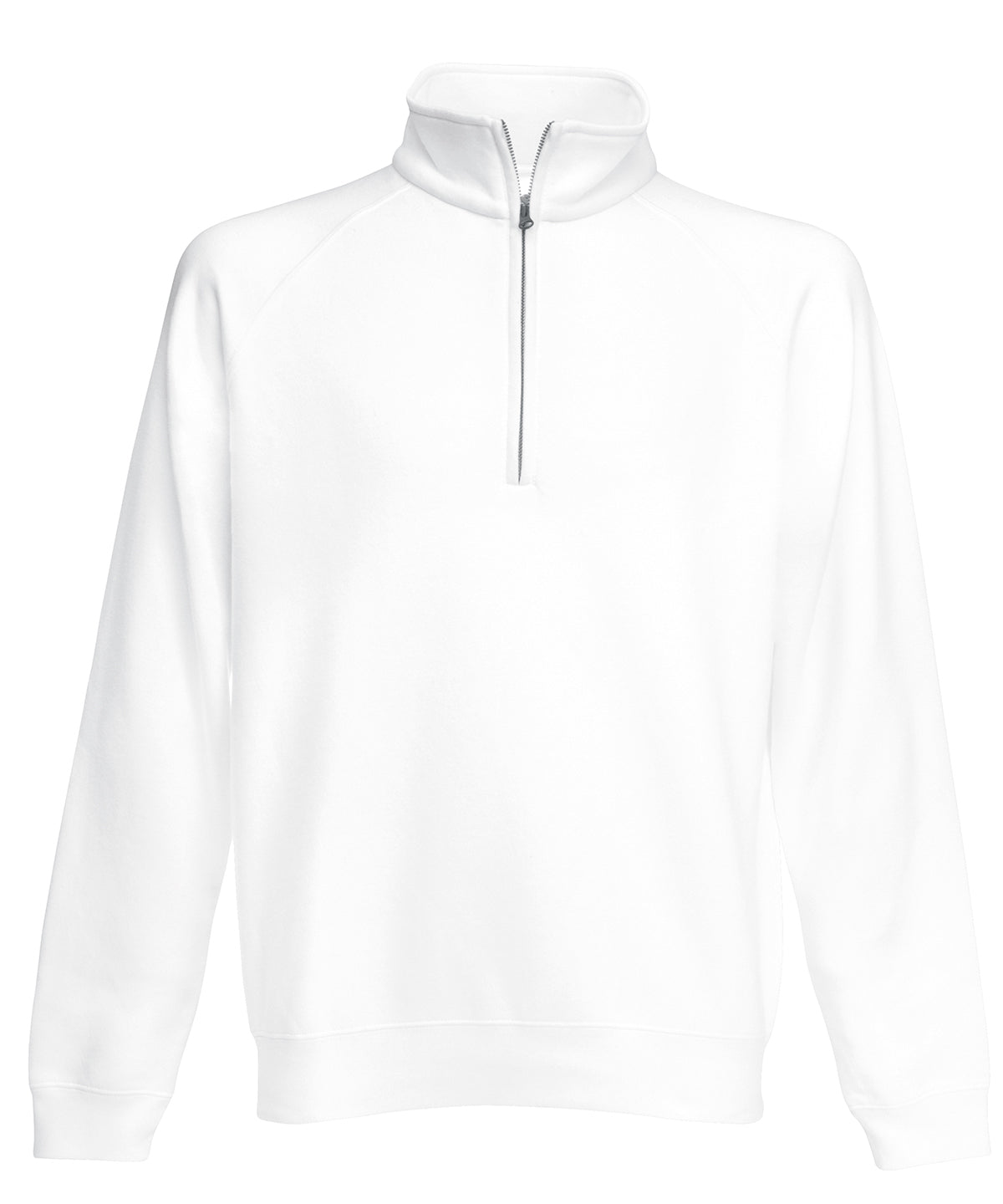 Fruit of the Loom - Classic 80/20 zip neck sweatshirt - SS230