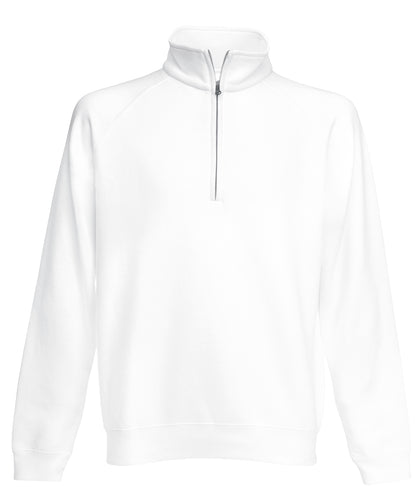 Fruit of the Loom - Classic 80/20 zip neck sweatshirt - SS230