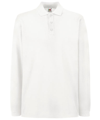 Fruit of the Loom - Premium long sleeve polo - SS258