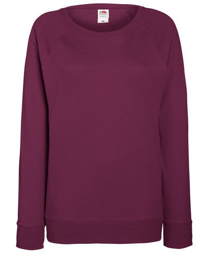 Fruit of the Loom - Women's lightweight raglan sweatshirt - SS960