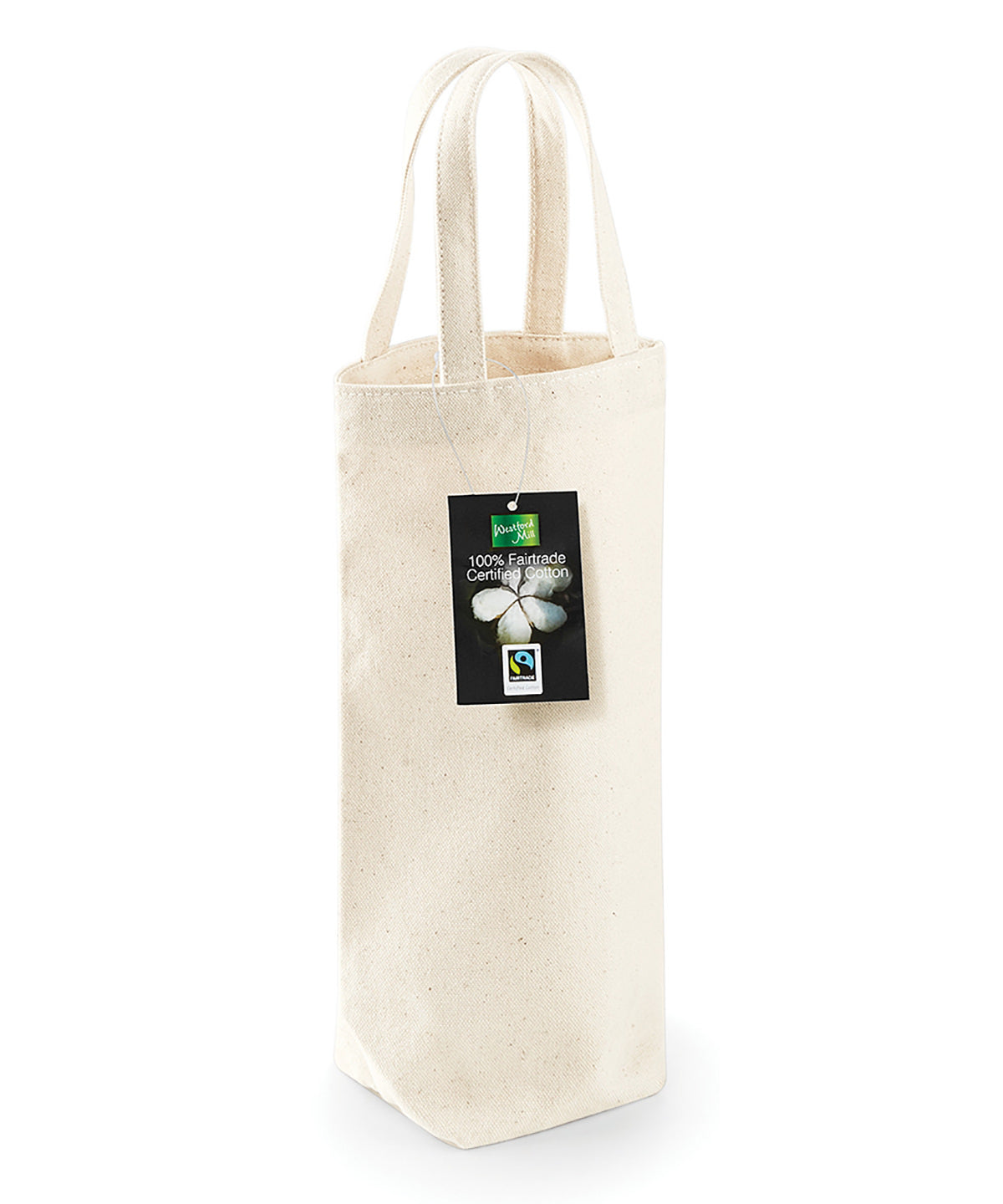 Westford Mill - Fairtrade cotton bottle bag - WM620