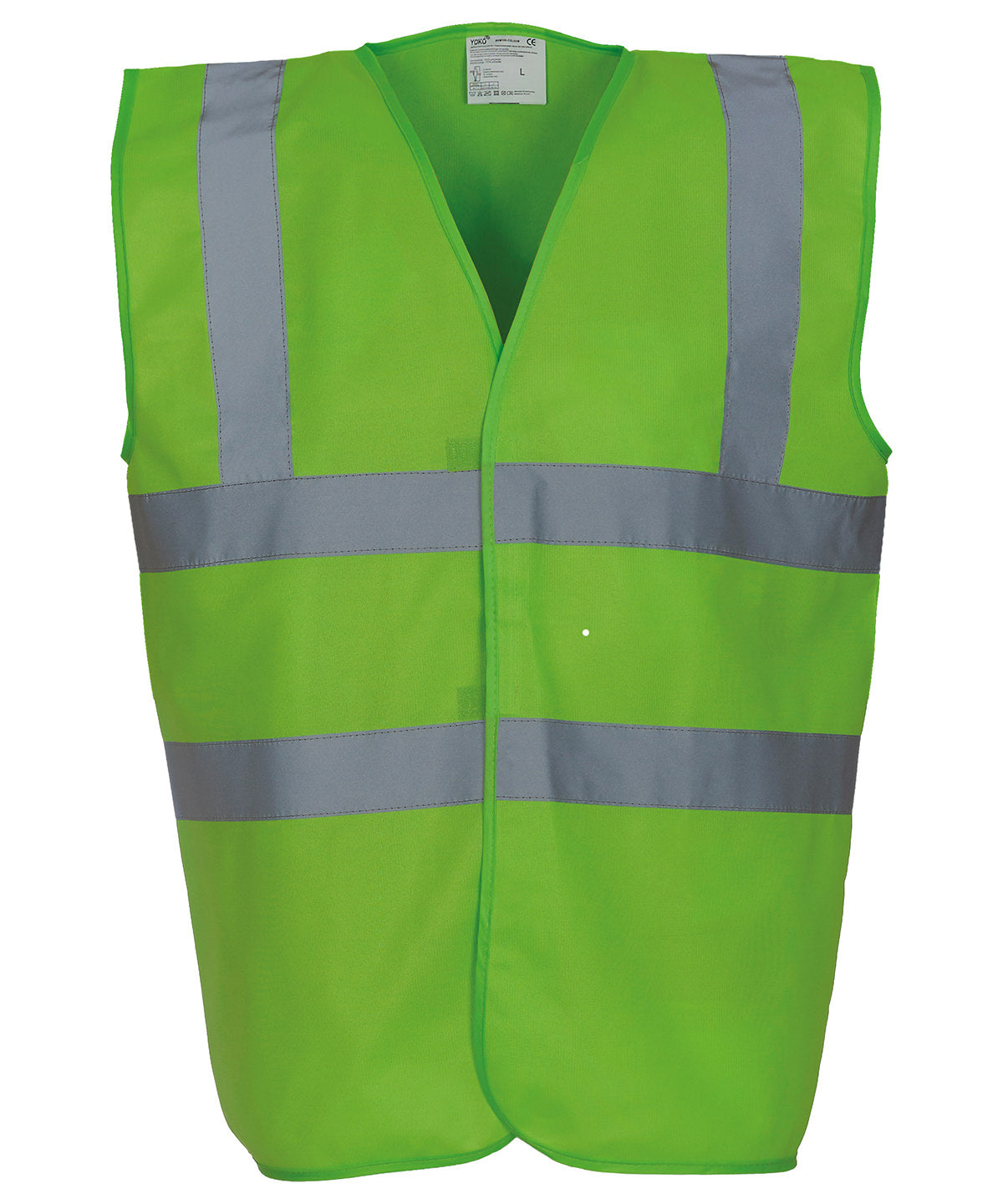 Yoko - Hi-vis 2-band-and-braces waistcoat (HVW100) - YK001