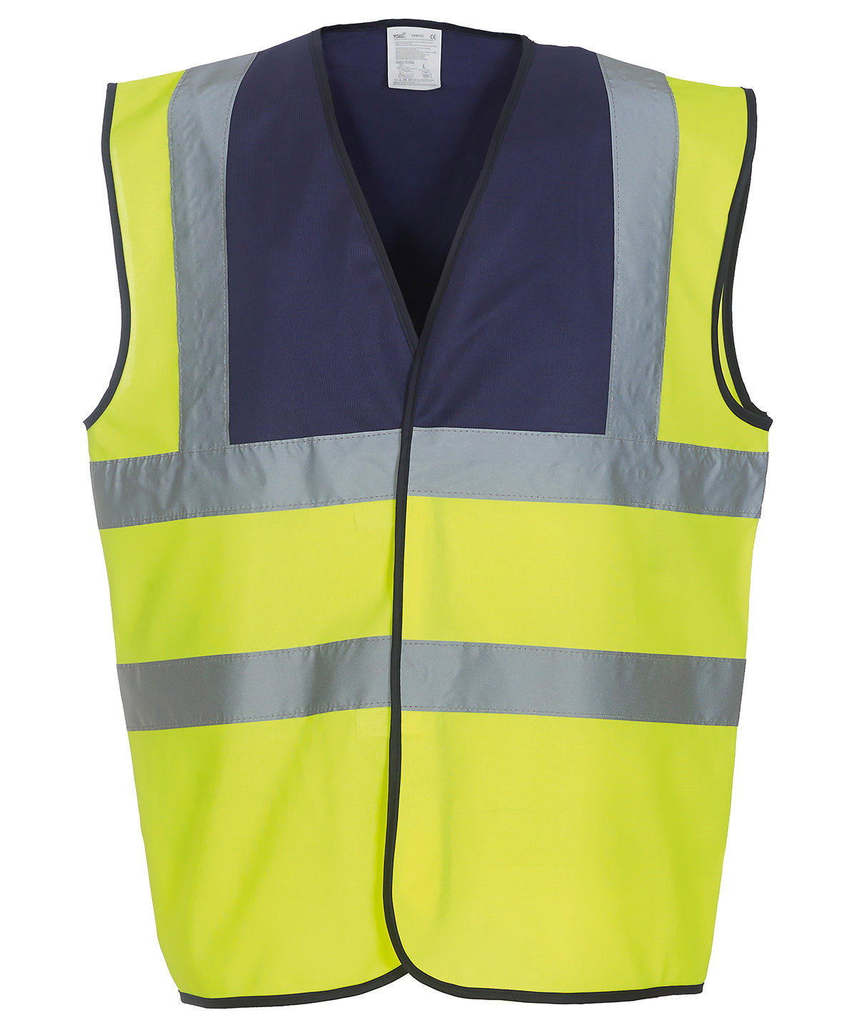 Yoko - Hi-vis 2-band-and-braces waistcoat (HVW100) - YK001