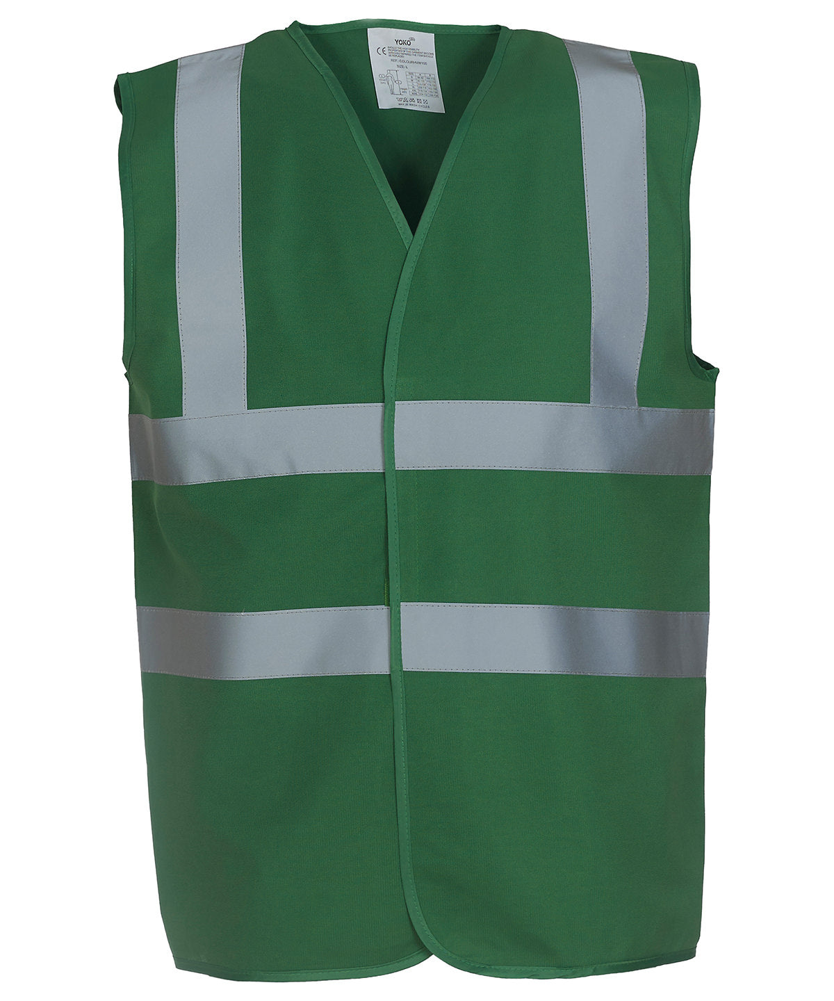 Yoko - Hi-vis 2-band-and-braces waistcoat (HVW100) - YK001