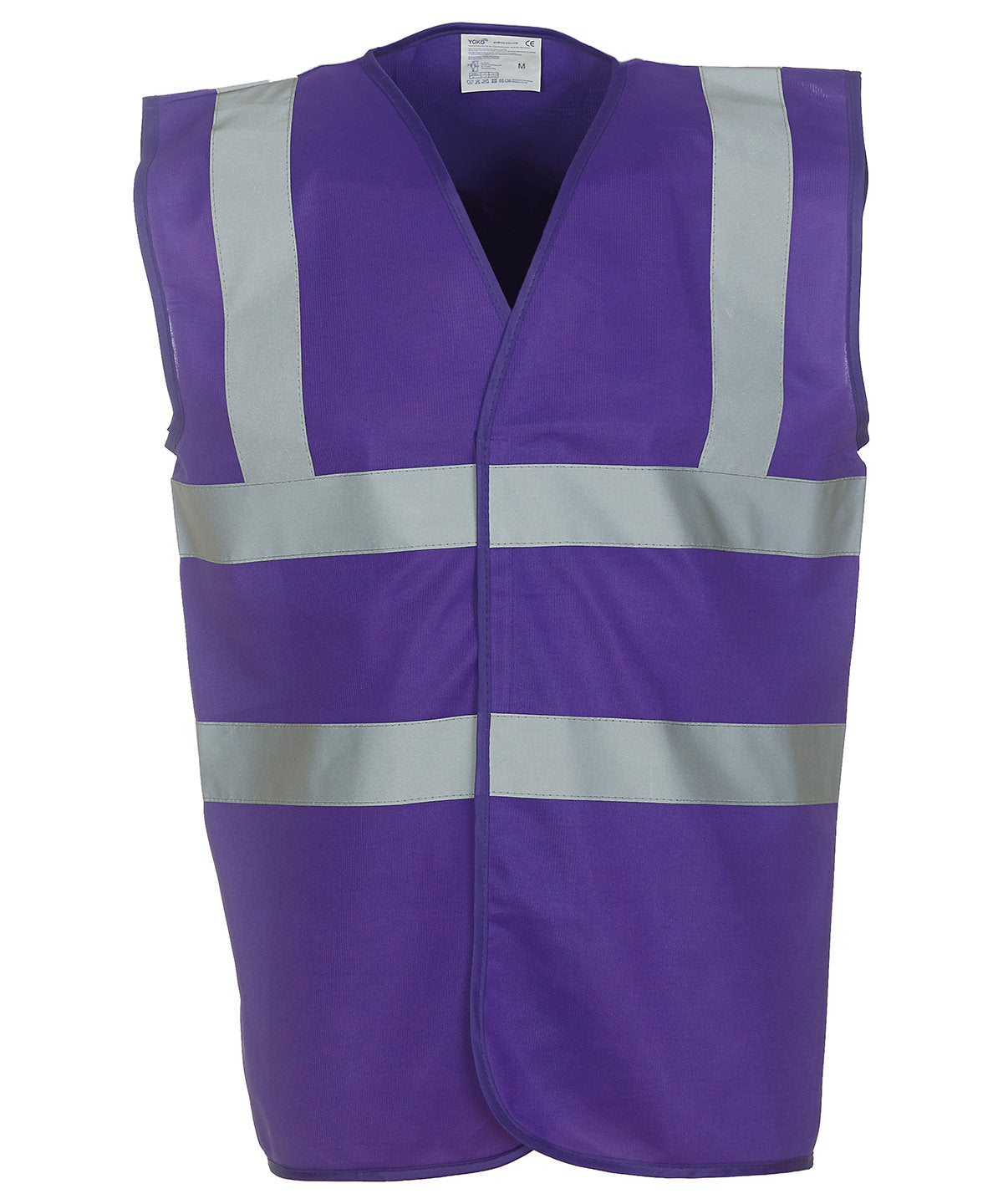 Yoko - Hi-vis 2-band-and-braces waistcoat (HVW100) - YK001