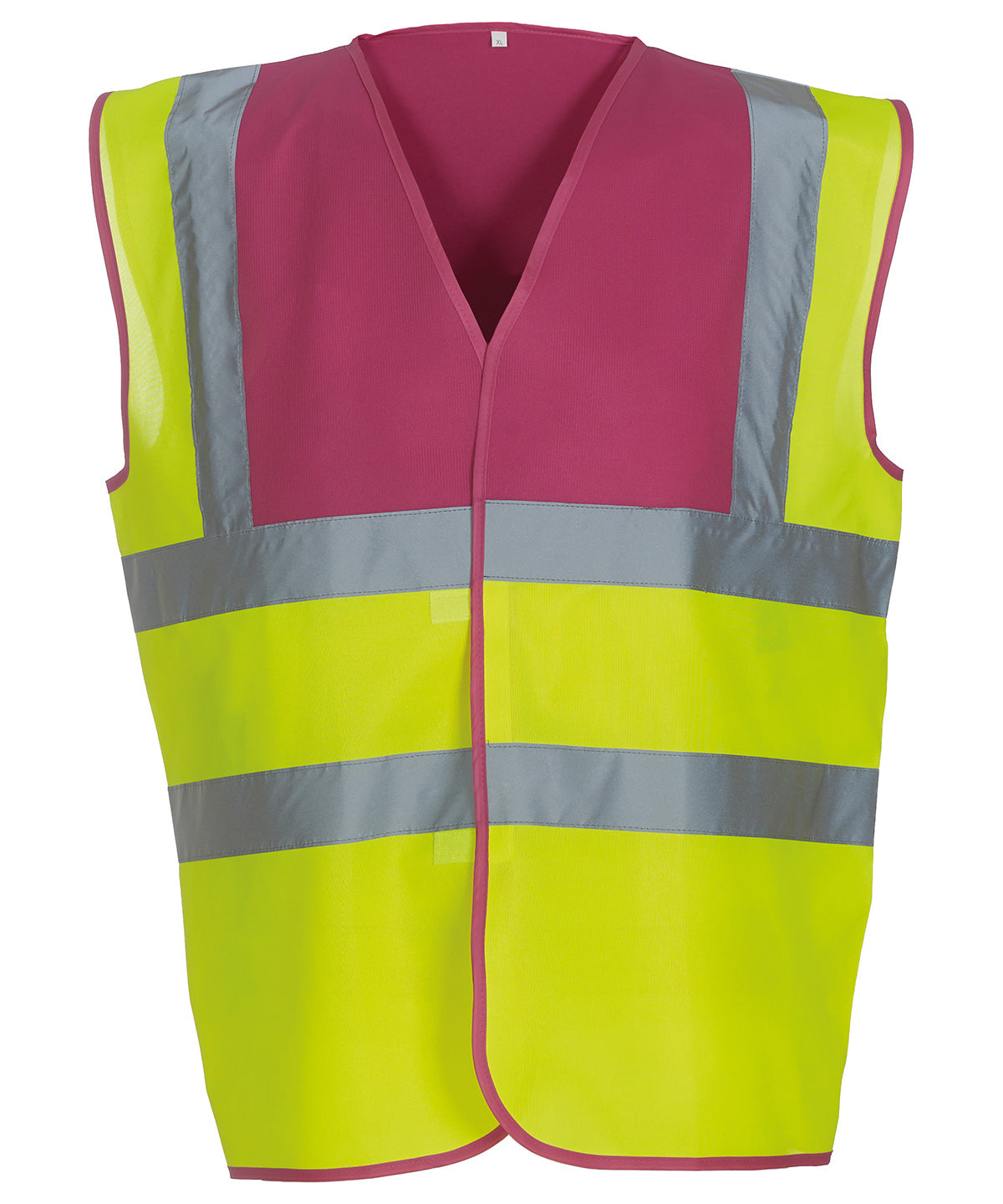 Yoko - Hi-vis 2-band-and-braces waistcoat (HVW100) - YK001