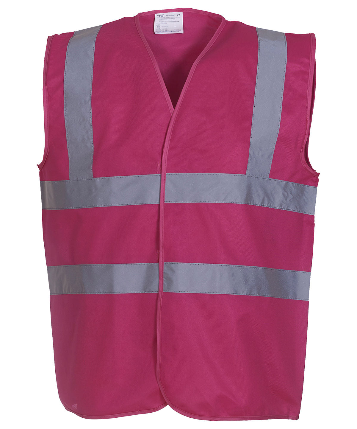 Yoko - Hi-vis 2-band-and-braces waistcoat (HVW100) - YK001