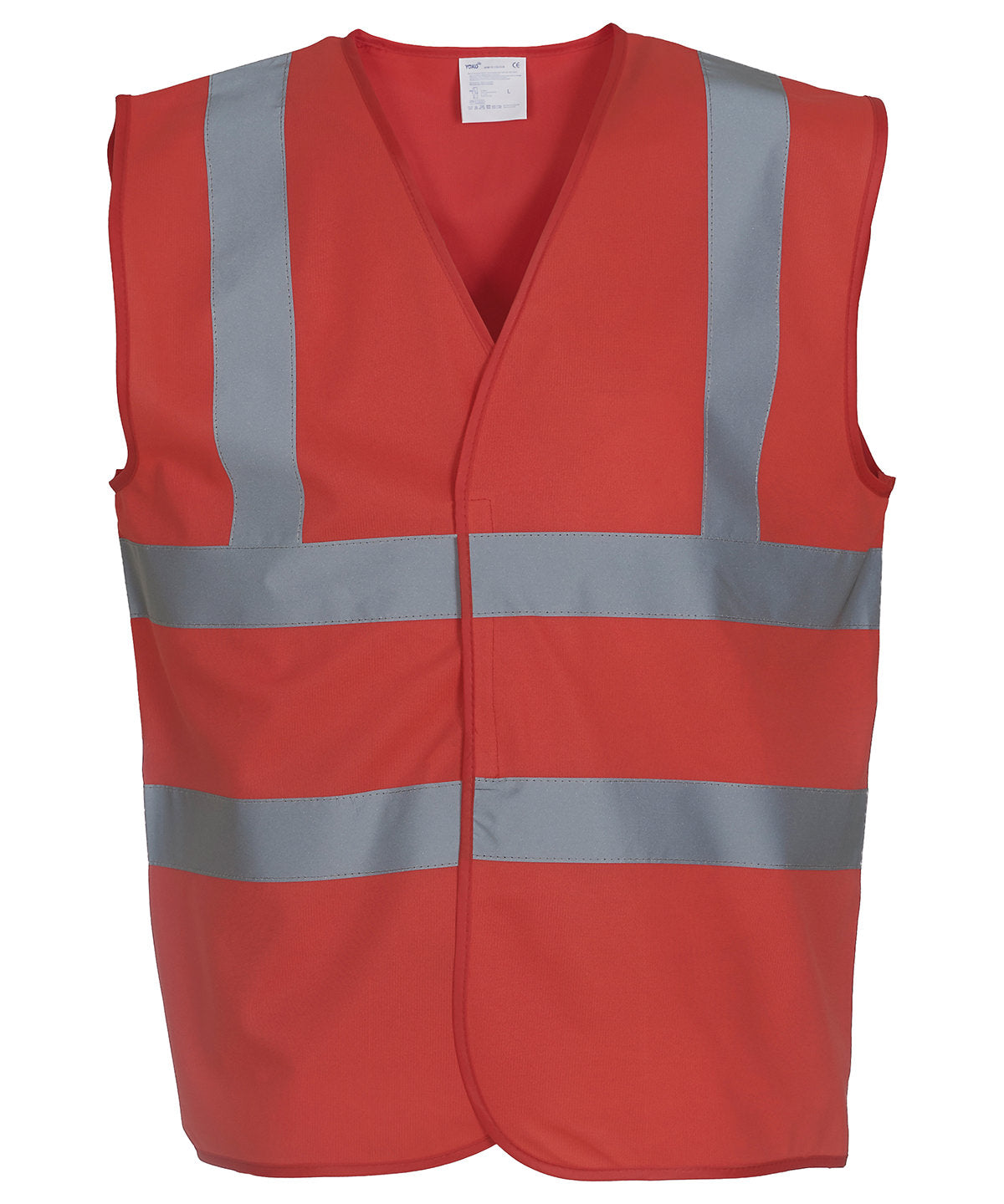 Yoko - Hi-vis 2-band-and-braces waistcoat (HVW100) - YK001