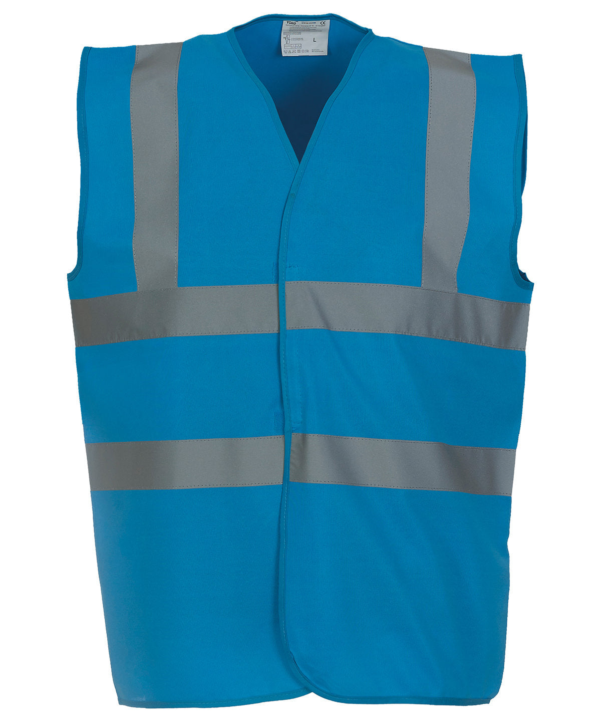 Yoko - Hi-vis 2-band-and-braces waistcoat (HVW100) - YK001