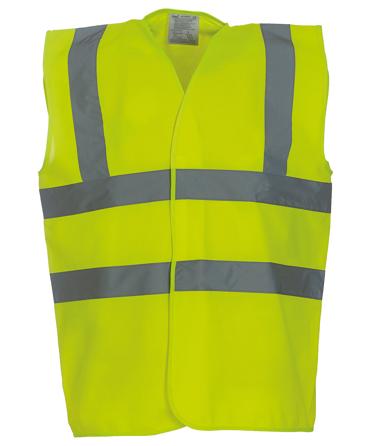 Yoko - Hi-vis 2-band-and-braces waistcoat (HVW100) - YK001