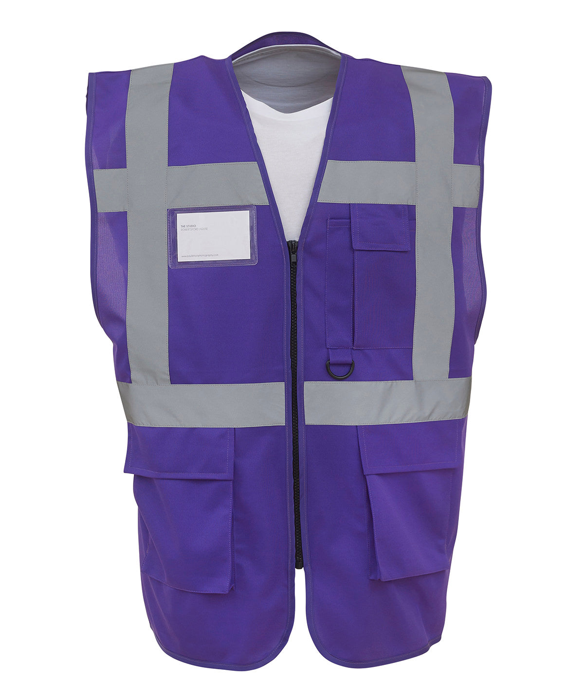 Yoko - Multifunctional executive hi-vis waistcoat (HVW801) - YK002