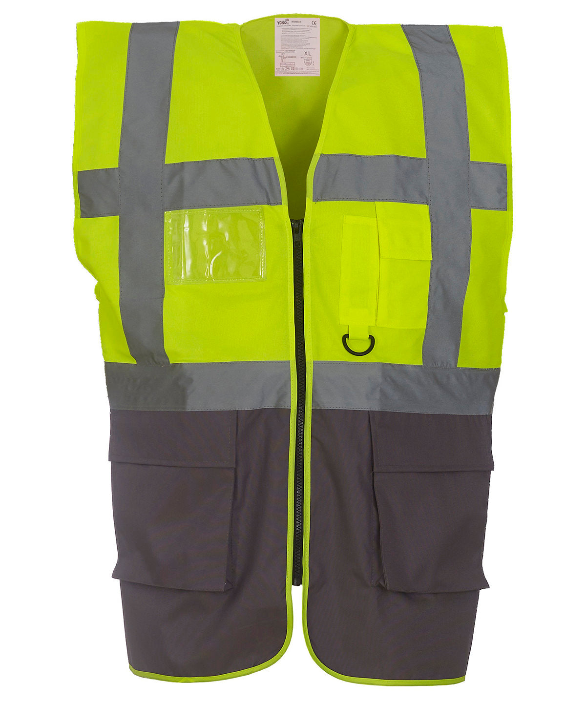 Yoko - Multifunctional executive hi-vis waistcoat (HVW801) - YK002
