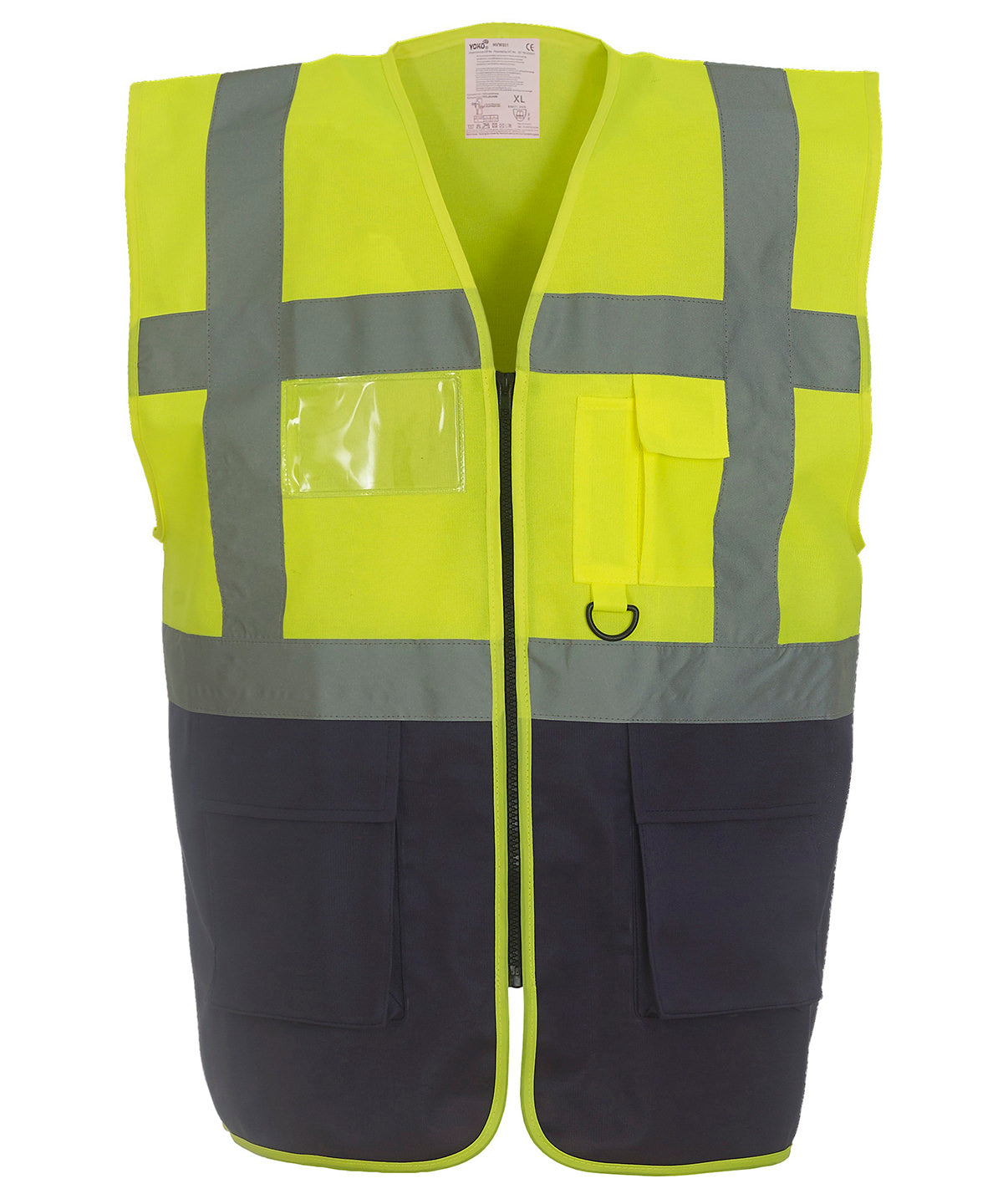Yoko - Multifunctional executive hi-vis waistcoat (HVW801) - YK002