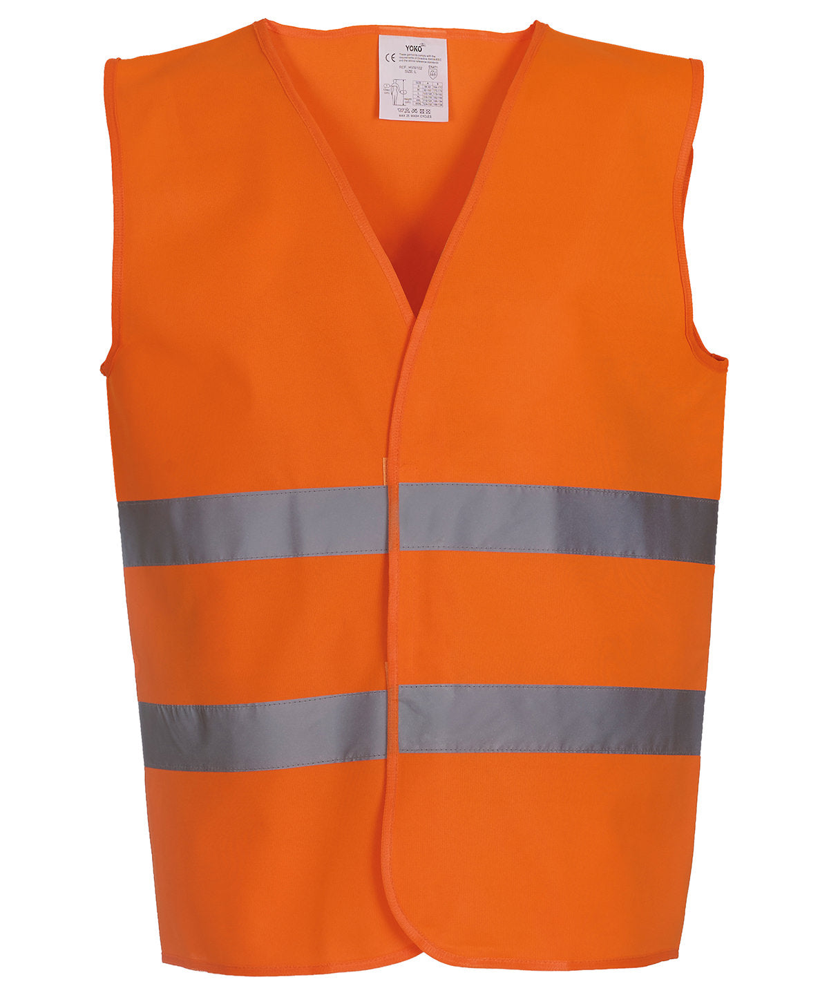 Yoko - Hi-vis 2-band waistcoat (HVW102) - YK003