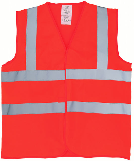 Yoko - Flame-retardant hi-vis sleeveless waistcoat (HVW100FR) - YK016
