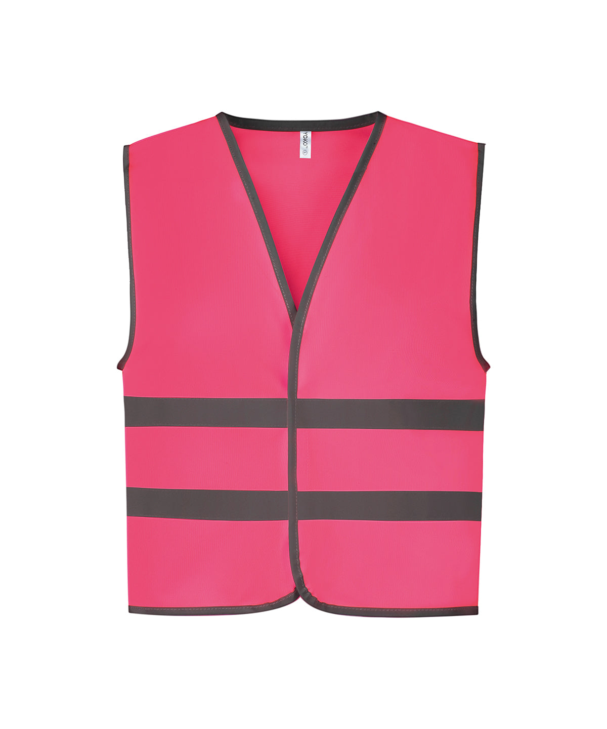 Yoko - Hi-vis reflective border kids waistcoat (HVW102CH) - YK102