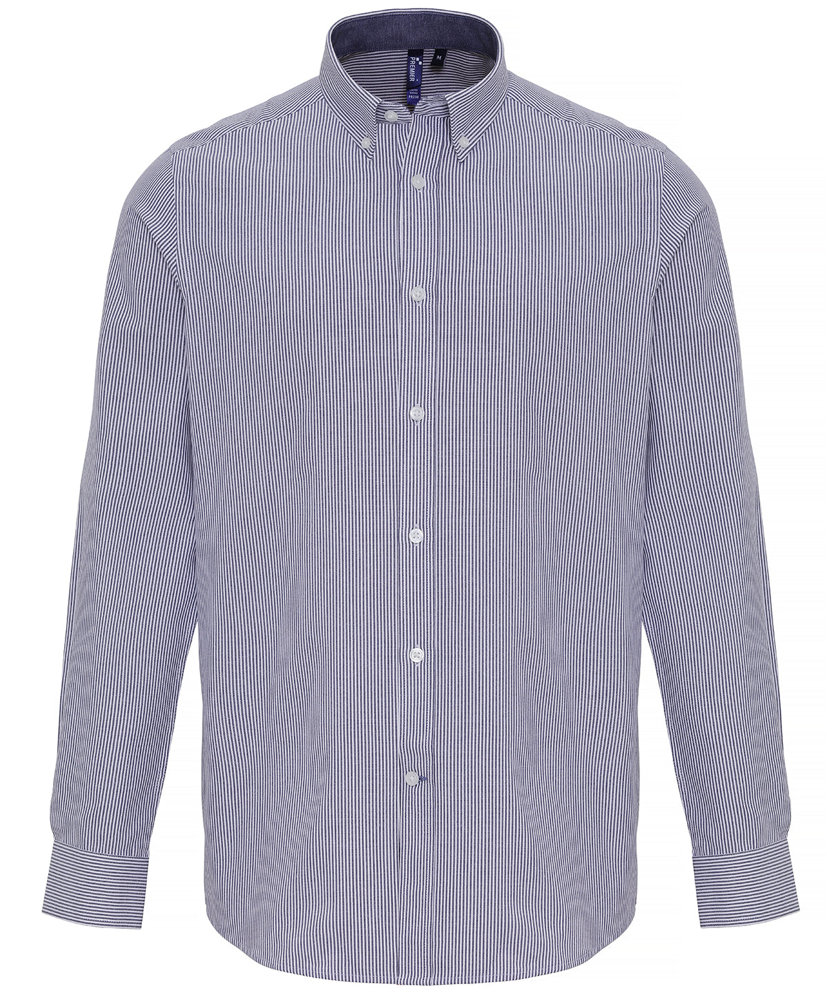 Premier - Cotton-rich Oxford stripes shirt - PR238