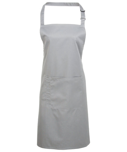 Premier - Colours bib apron with pocket - PR154