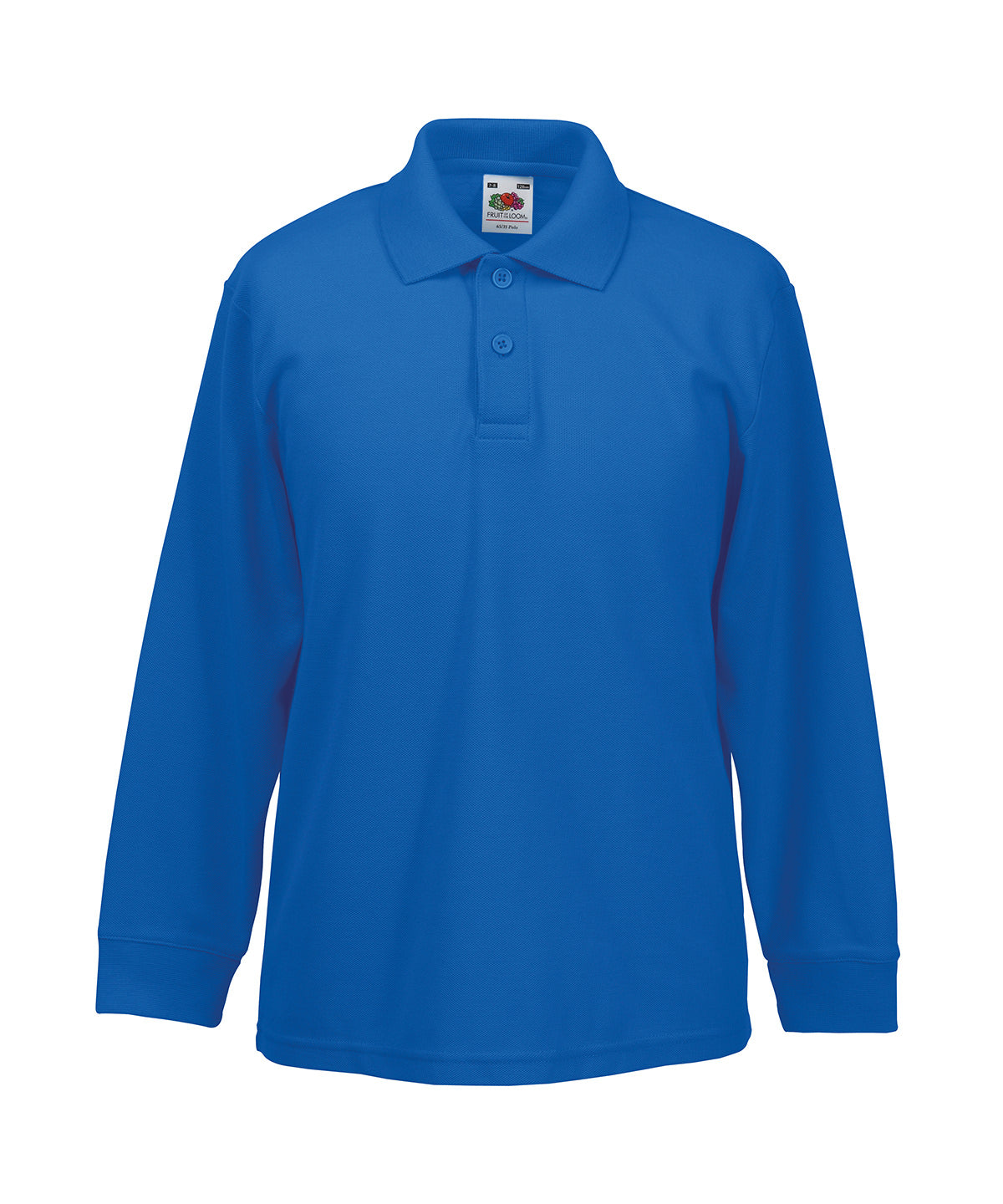 Fruit of the Loom - Kids long sleeve 65/35 polo - SS320