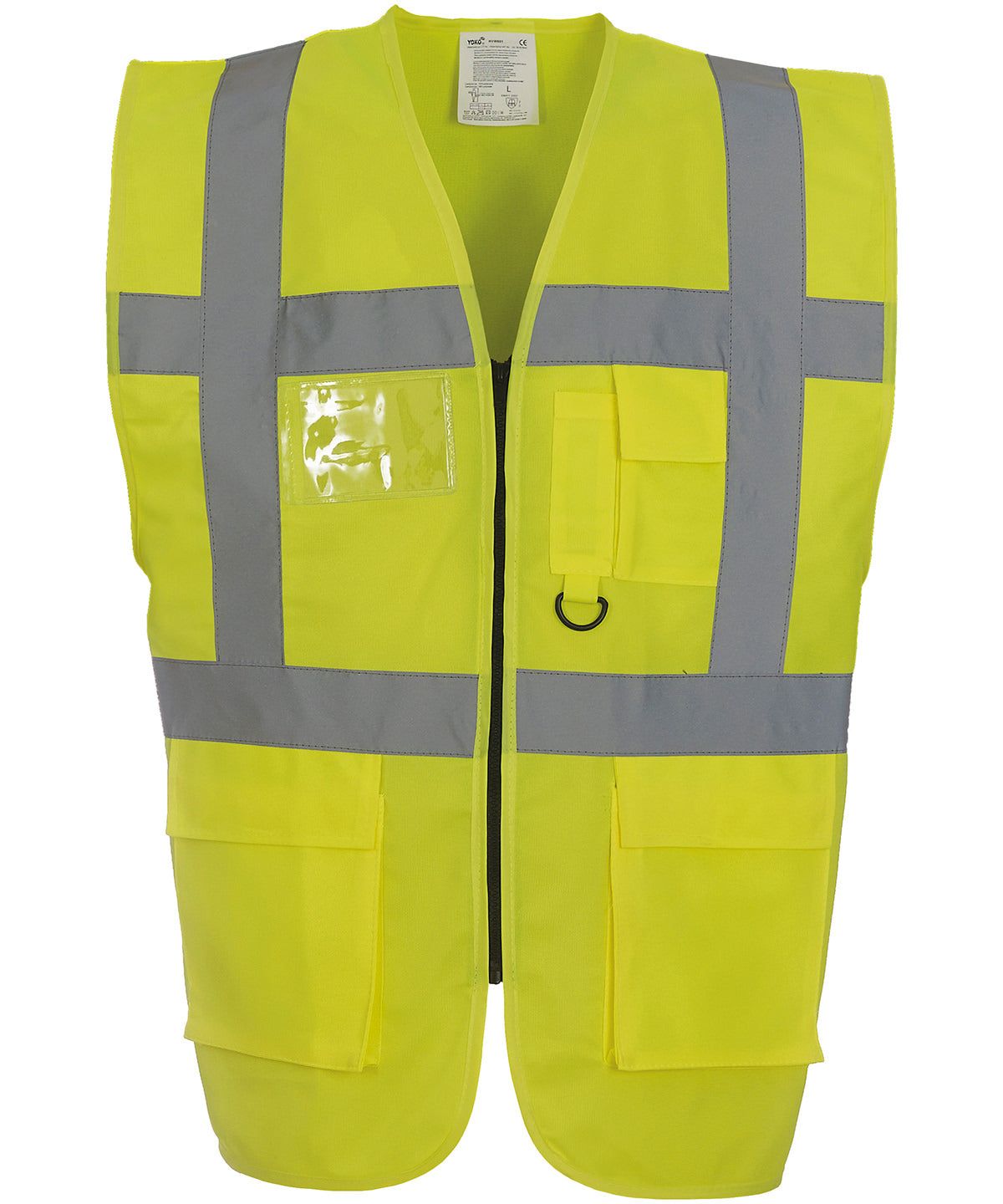 Yoko - Multifunctional executive hi-vis waistcoat (HVW801) - YK002