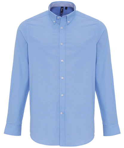 Premier - Cotton-rich Oxford stripes shirt - PR238