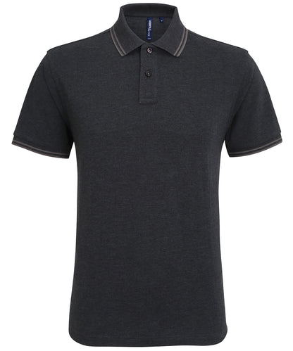 Asquith & Fox - Men's classic fit tipped polo - AQ011