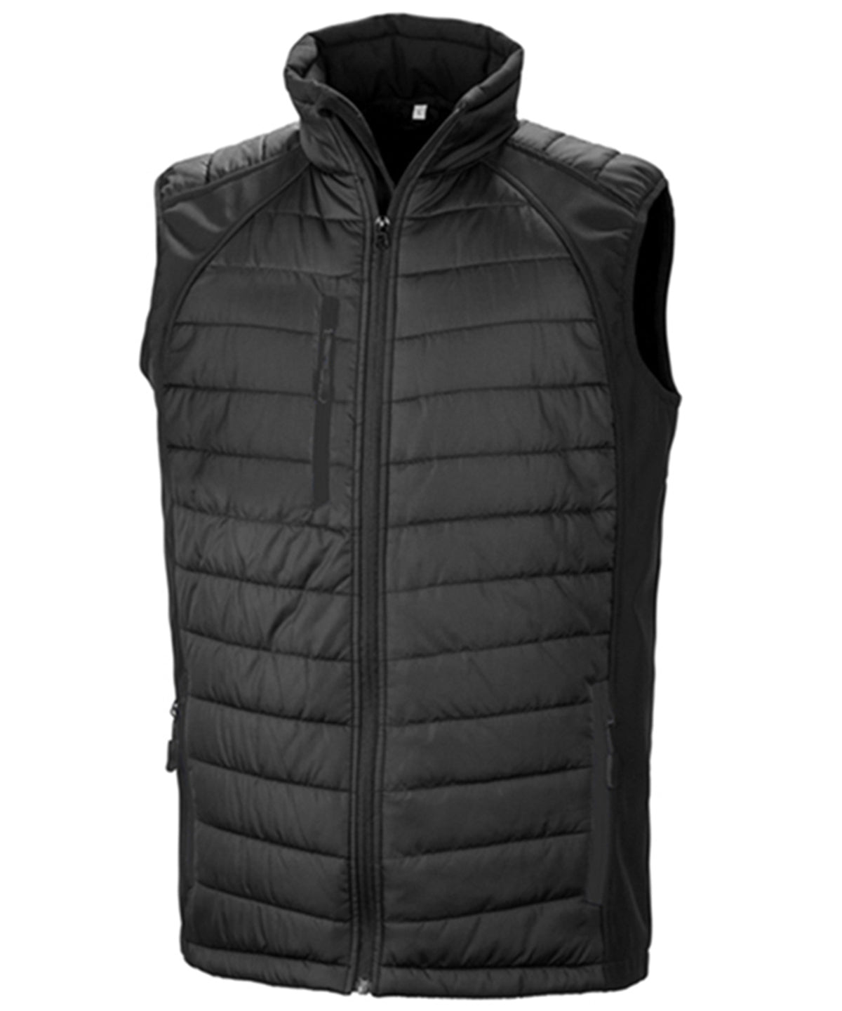 Result Genuine Recycled - compass padded softshell gilet - R238X