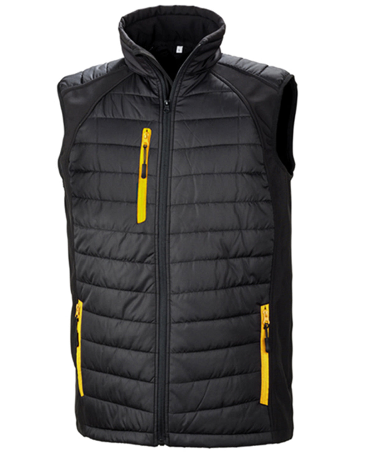 Result Genuine Recycled - compass padded softshell gilet - R238X