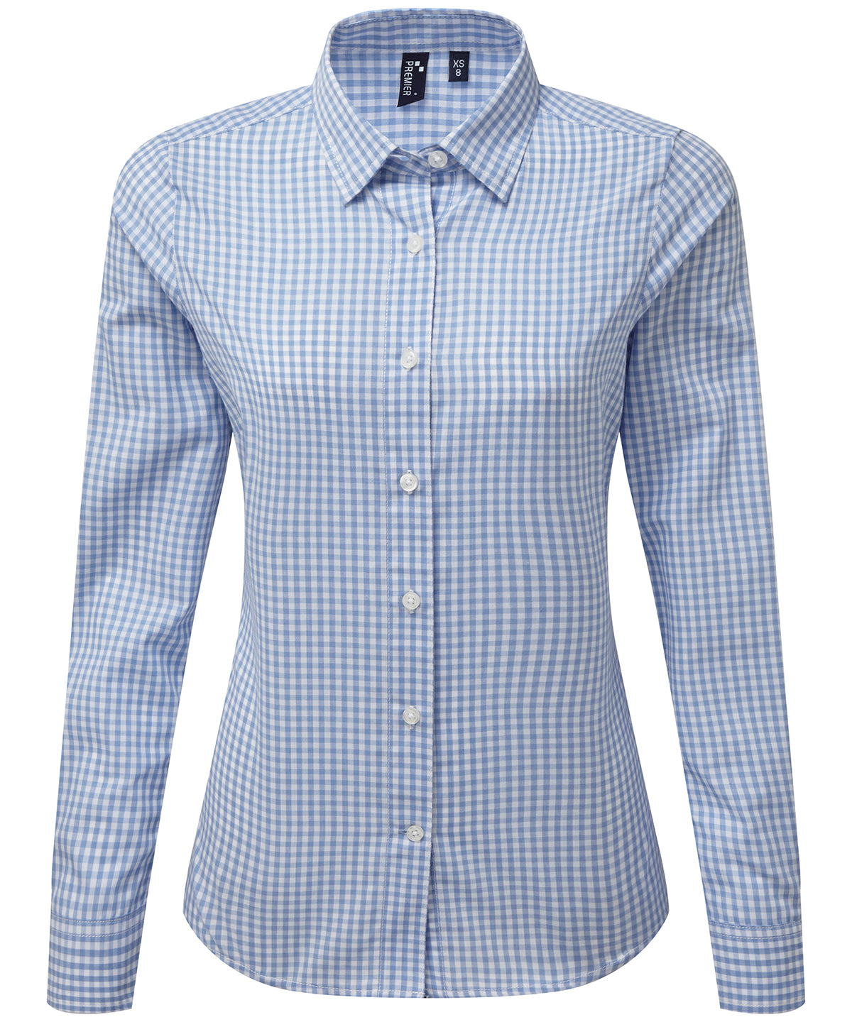 Premier - Women's Maxton check long sleeve shirt - PR352
