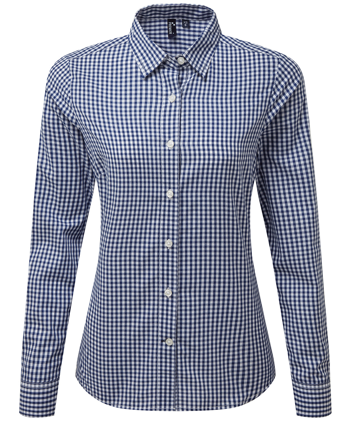 Premier - Women's Maxton check long sleeve shirt - PR352