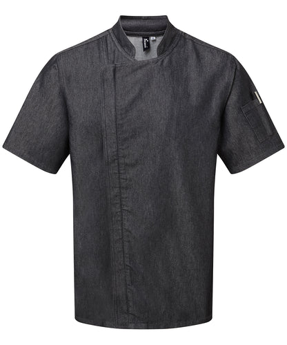 Premier - Chef's zip-close short sleeve jacket - PR906