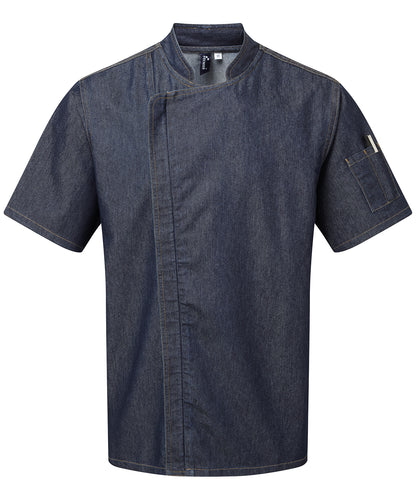 Premier - Chef's zip-close short sleeve jacket - PR906