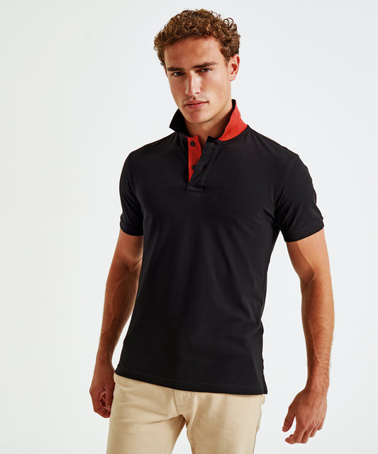 Asquith & Fox - Men's classic fit contrast polo - AQ012