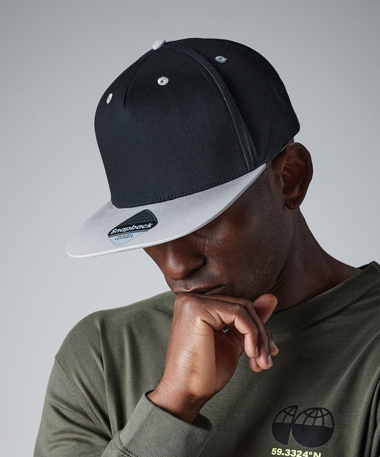 Beechfield - 5-panel contrast snapback - B610C
