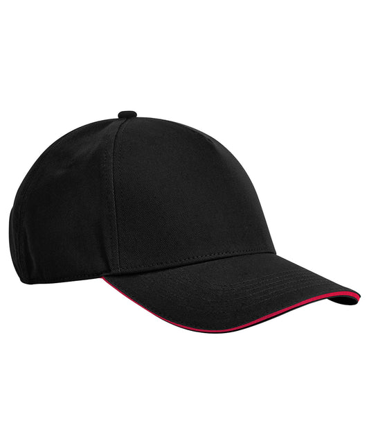 Beechfield - EarthAware® classic organic cotton 5-panel cap – sandwich peak - B825C