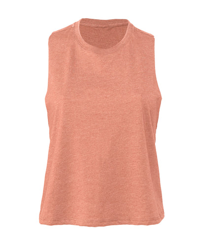 Bella Canvas - Women's racerback cropped tank - BE127