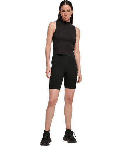 Build Your Brand - Women's high waist cycle shorts - BY184