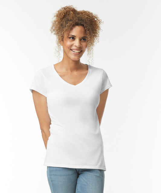 Gildan - Softstyle™ women's v-neck t-shirt - GD078